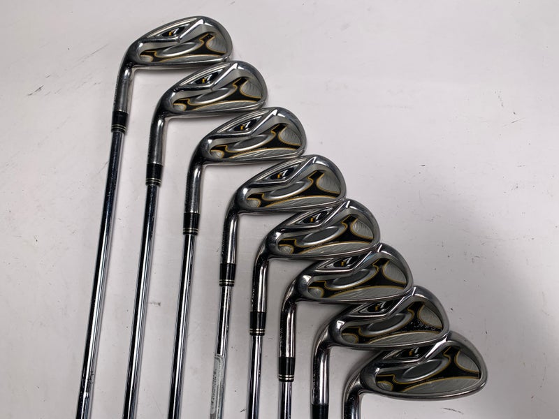 Taylormade R7 Iron Set 4-PW+SW T-Step 90 Stiff Steel Mens LH