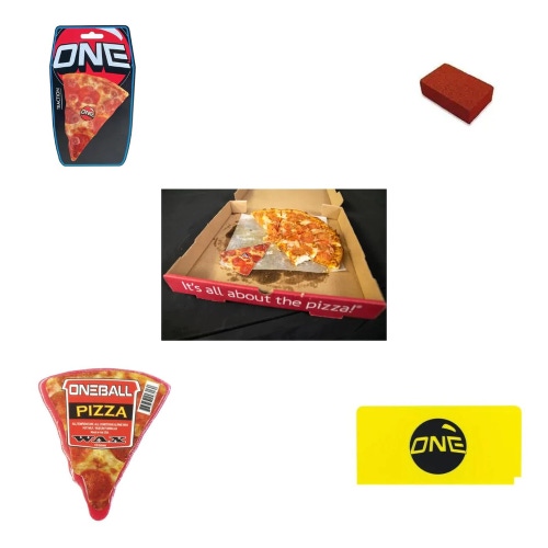 OneBall Jay Pizza Delivery Snowboard Wax & Accessory Kit