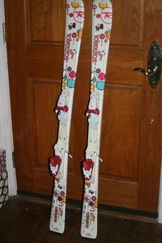 Used Kid's Rossignol 130 cm All Mountain Fun Girl Skis