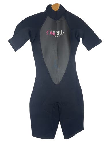 O'Neill Womens Spring Shorty Wetsuit Size 6 2mm - Excellent Condition!