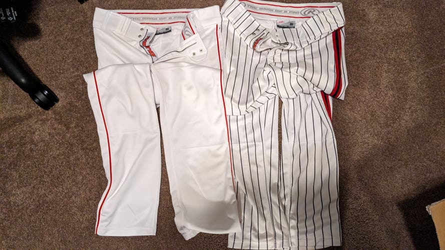 Adult Men's Baseball Pants Medium Rawlings