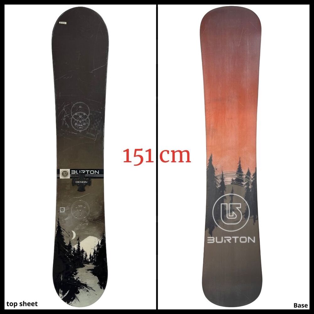 1358 Burton Cruzer Mens Snowboard Size 151 cm SidelineSwap