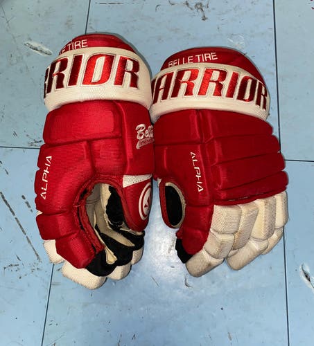 Used Warrior Alpha Team Gloves 13”