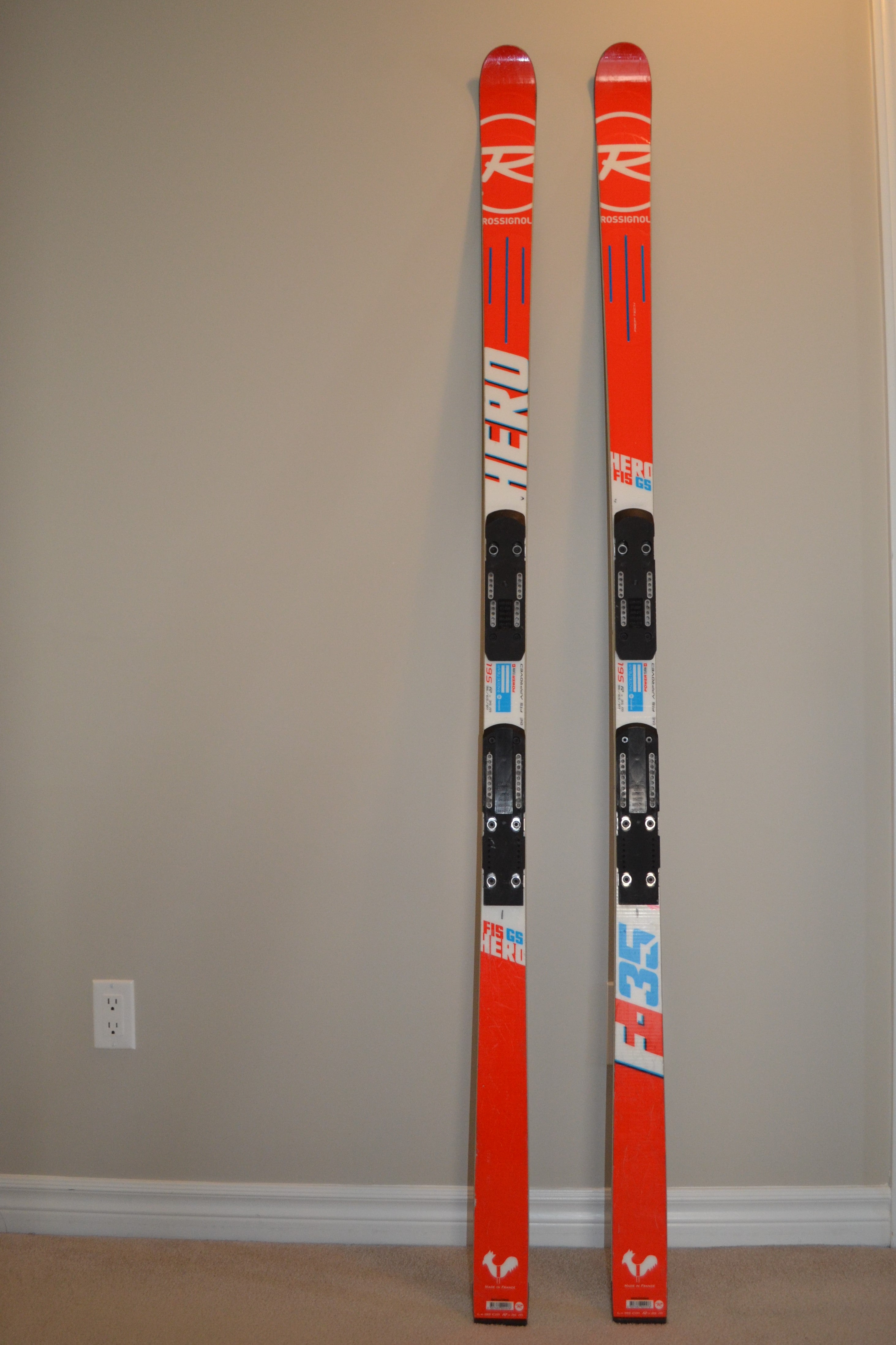 2017 Rossignol HERO GS FIS Skis 195 cm | SidelineSwap | Buy and
