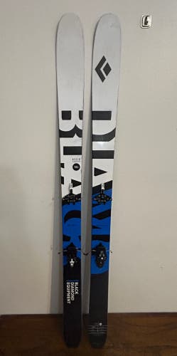 Black Diamond Helio Carbon 104 Skis 178 cm. Alpine Touring AT Backcountry TUNED!