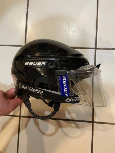 Used Large Bauer 2100 Helmet SR Black