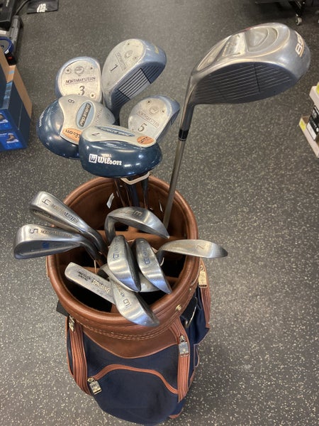 Used Mixed Nancy Lopez Full Set 15 Piece Regular Flex Steel Shaft Women's Package Sets