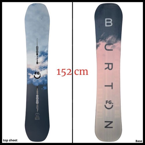 #1378 Burton Feelgood Flying V Womens Snowboard Size 152 cm