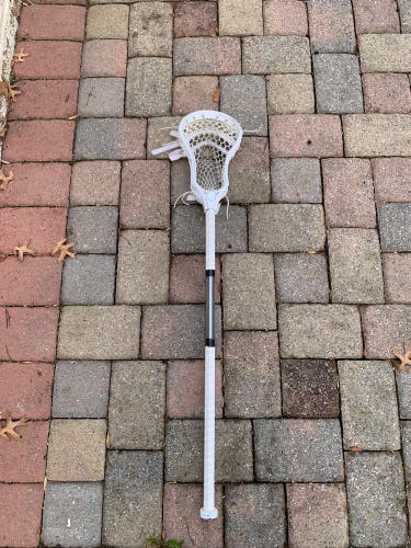 Complete Lacrosse Stick Maverik Tactik 2.0 Head On Maverik Mission Blank Shaft