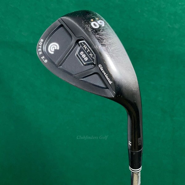 Cleveland Rotex 2.0 RTX 588 Black 60 12 60 Lob Wedge Factory Steel