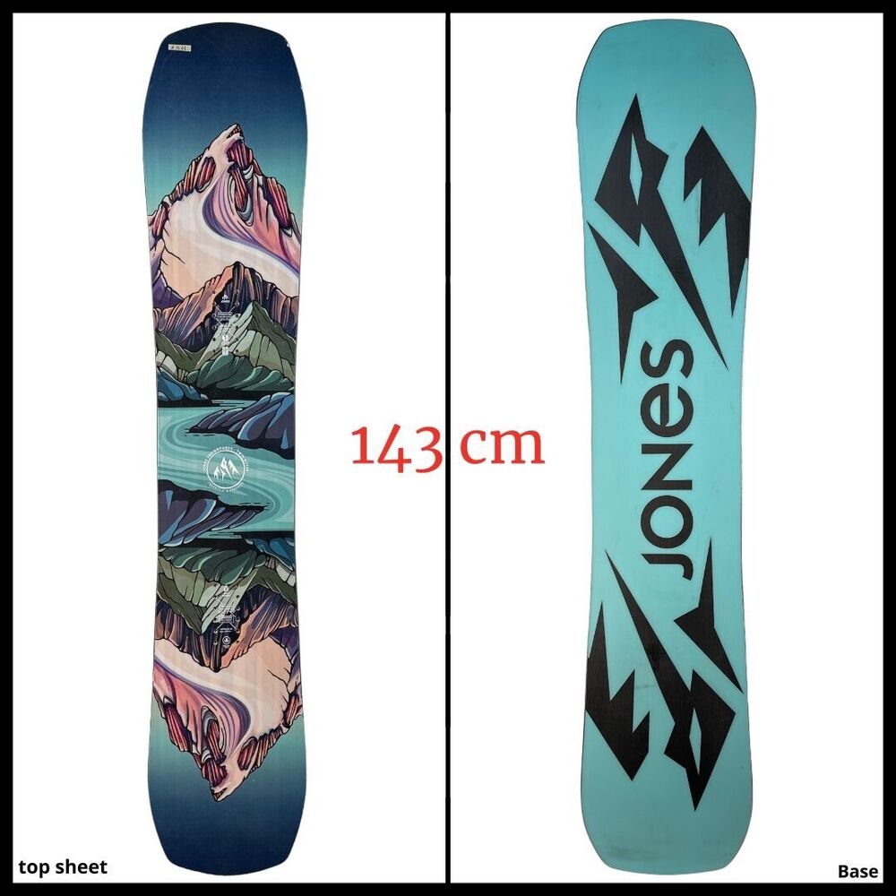 1368 Jones Twin Sister Womens Snowboard 143 cm 2023 | SidelineSwap