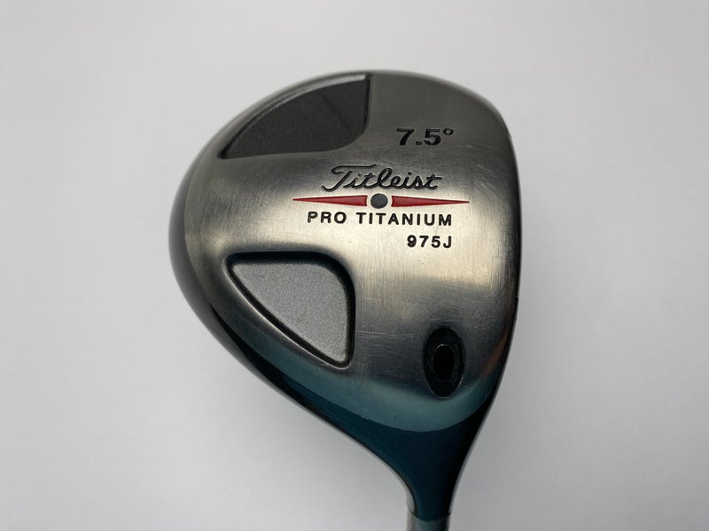 Titleist 975 J Driver 7.5* Fujikura Vista Pro 70 Stiff Graphite Mens RH