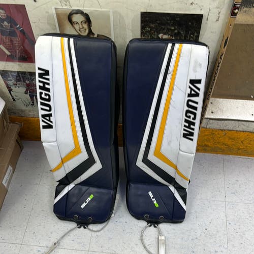 Used 32" Vaughn Ventus SLR2 Goalie Leg Pads
