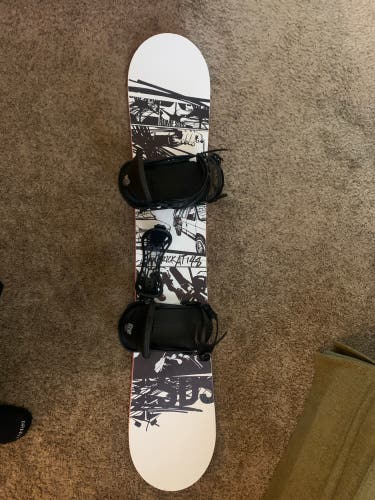 148 cm Rome SDS With Burton Mission Bindings-WILLING TO NEGOTIATE