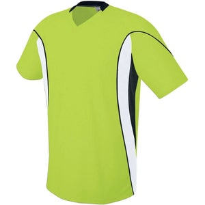 High Five Adult Unisex Helix 322740 Size SM Lime White Black Soccer Jersey New