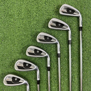 Ping G400 Iron Set 6-PW SW Green Dot XP 105 S300 Stiff Flex Steel Mens RH +1/2”