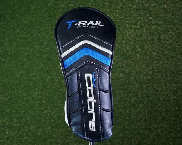 COBRA T-RAIL VARIABLE NUMBERS 2,3,4,5,6,7 RESCUE / HYBRID HEADCOVER GOLF