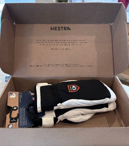 Black New Small / Medium Women's Hestra Gloves  MOJE CZONE SIZE 7