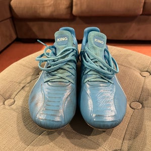 Blue Men's Molded Cleats Puma King Cleats (Men’s 8.5)