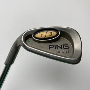 Ping i3 Oversize Single 8 Iron Green Dot 2* Up Cushin JZ Stiff Steel Mens LH