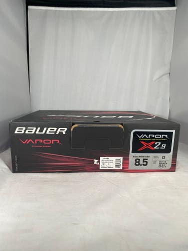 New Senior Bauer Vapor X2.9 Hockey Skates Regular Width 8.5