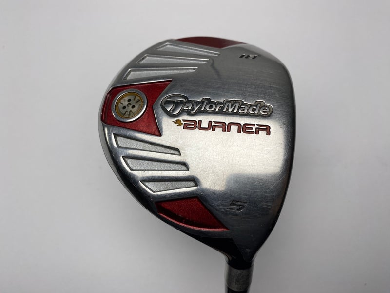 Taylormade 2007 Burner Steel 5 Fairway Wood 18* REAX 50g Regular RH Midsize Grip