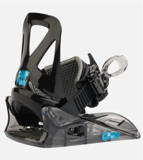 Kid's New Burton Grom Youth Black Snowboard Bindings (SY1539)