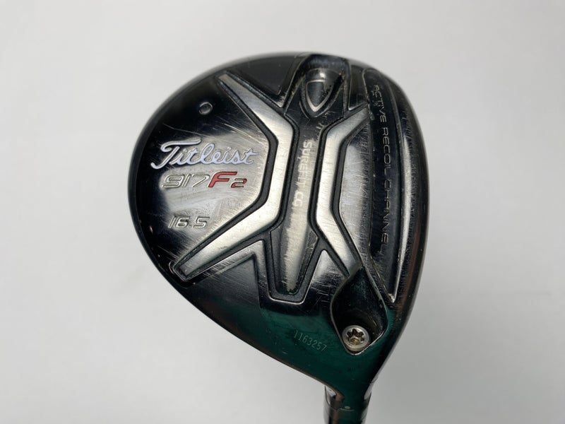 Titleist 917 F2 3 Fairway Wood 16.5* Mitsubishi Rayon Bassara 55 Hi Senior RH