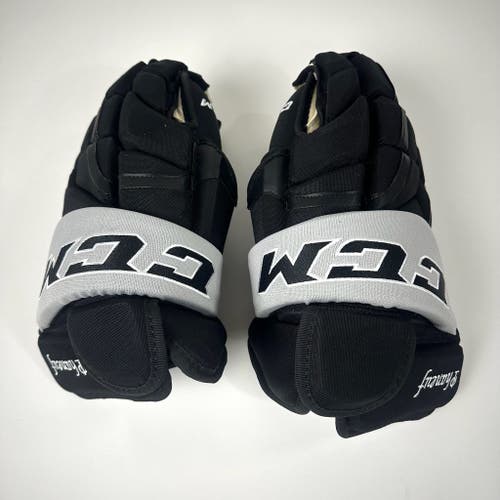 Brand New Black and Grey CCM HG10k Gloves Phaneuf LA Kings 15"