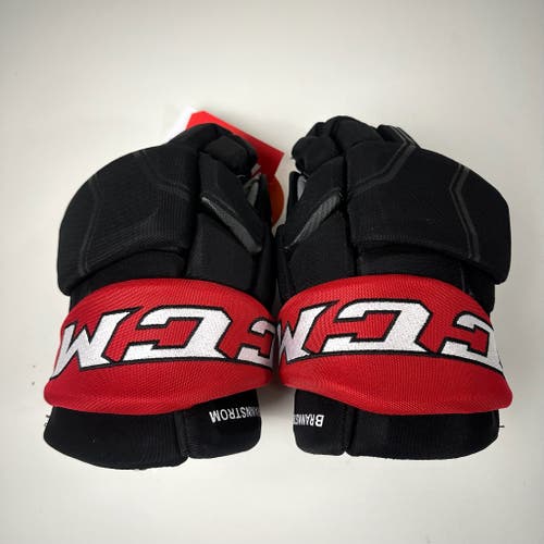 Brand New Red and Black CCM HGQLPP Gloves 14" Ottawa Senators Branndstrom
