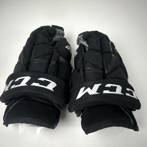 Brand New Black CCM HG12 Pro Gloves Milwuakee Admirals - 15"