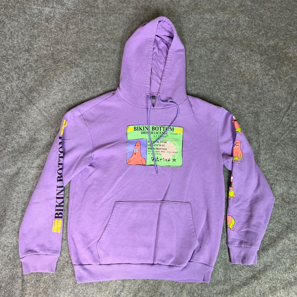 Purple discount spongebob hoodie