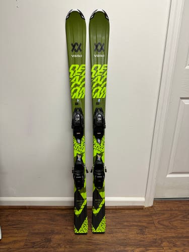 New 2023 Volkl 130 cm All Mountain DEACON JUNIOR With Bindings Skis With Bindings