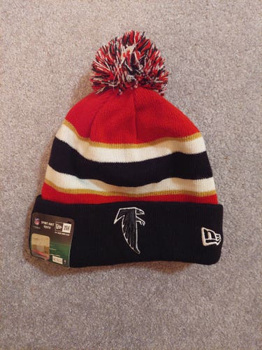 BNWT Atlanta Falcons (NFL) New Era Youth Toque Knit Winter Hat