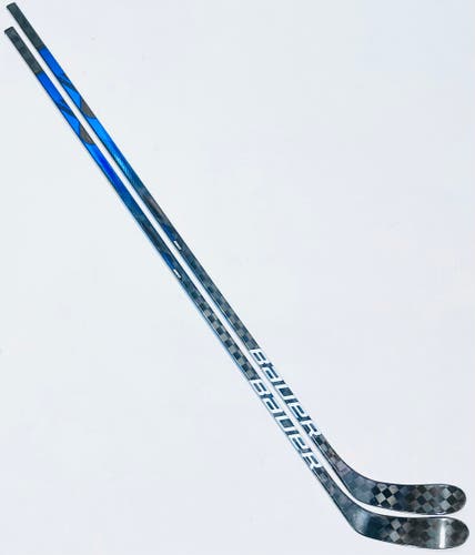 New 2 Pack Custom Blue Bauer Nexus GEO (RB7Pro Build) Hockey Stick-LH-P28-117 Flex-71"