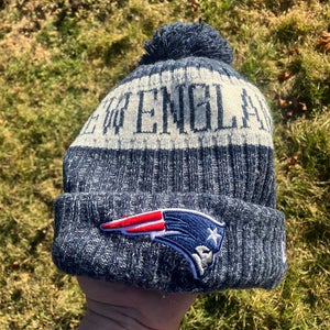 New England patriots new era fleece lined winter hat