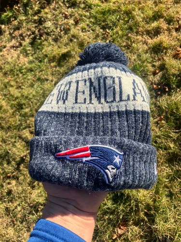 New England patriots new era fleece lined winter hat