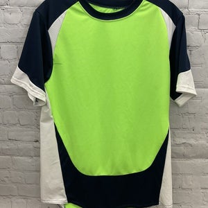 High Five Adult Unisex Velocity Size Small Lime Navy White Soccer Jersey New