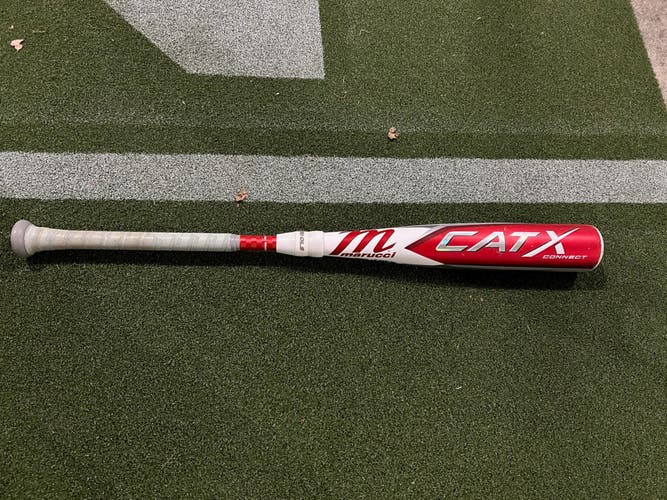 Used USSSA Certified Marucci Hybrid CAT X Connect Bat (-10) 21 oz 31"
