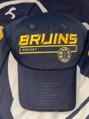 Fanatics NHL Boston Bruins Hat Adjustable Mens One Size Brand New Without Tags G