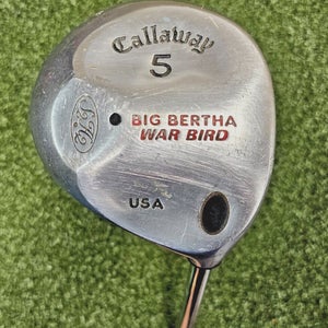 Callaway Big Bertha War Bird S2H2 5 Wood  /  RH  /  Stiff Steel ~41.75" / jd6771