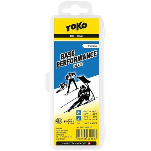 Toko Base Performance Red Wax 120g wet (-4C to -12C) Hot wax