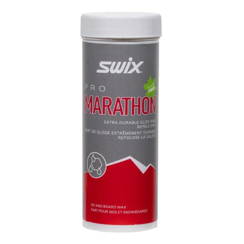 40g Swix Marathon Black Powder Wax | DHPB-4 Fluoro-free Ski Tuning Long Distance