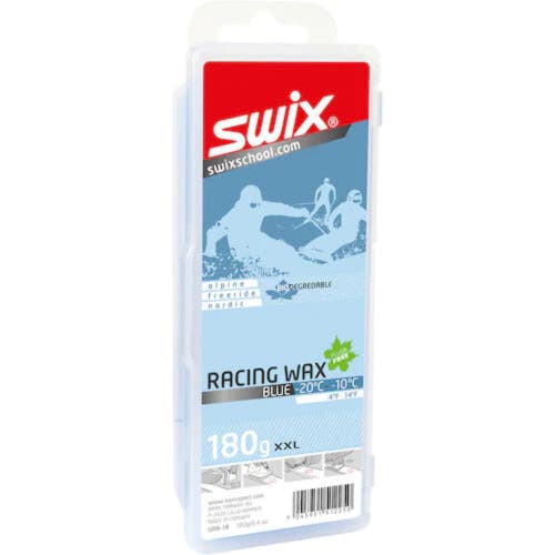 Swix Racing Wax Blue 180g | Cold -4°F to 14°F | Ski Wax Alpine, Freeride, Nordic
