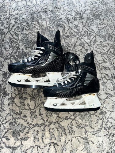 True Catalyst Pro Skates Size 7.5 Regular (D) Width, with Marsblade I2 Holders and Steel