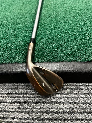 Used Men's Mizuno Right Handed T22 Wedge Extra Stiff Flex 56°10 bounce, D-grind Steel Shaft