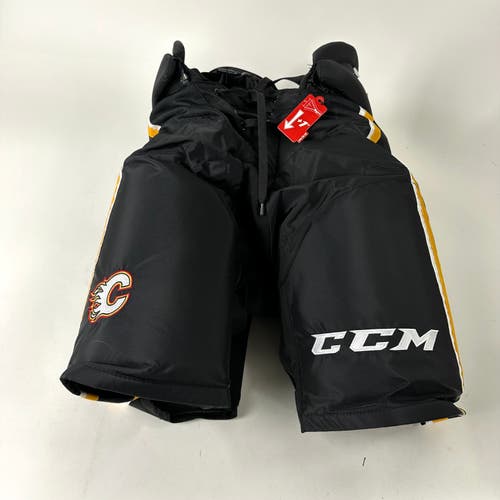 Brand New CCM HPTK Pro Pants - Third Calgary Flames - Multiple Sizes Available