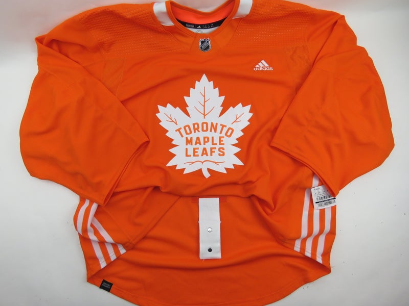 EVERY CHILD MATTERS Team Issued 2022 Toronto Maple Leafs NHL Hockey Jersey 58 GOALIE