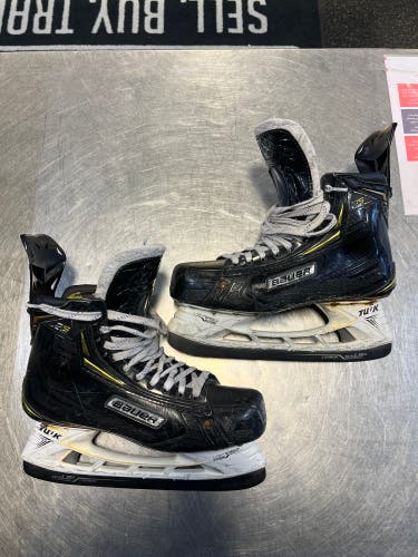 Used Bauer Supreme 2S Pro Hockey Skates Size 9