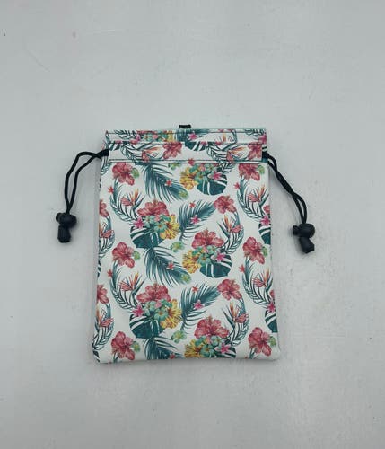 Floral Golf Accessories Pouch